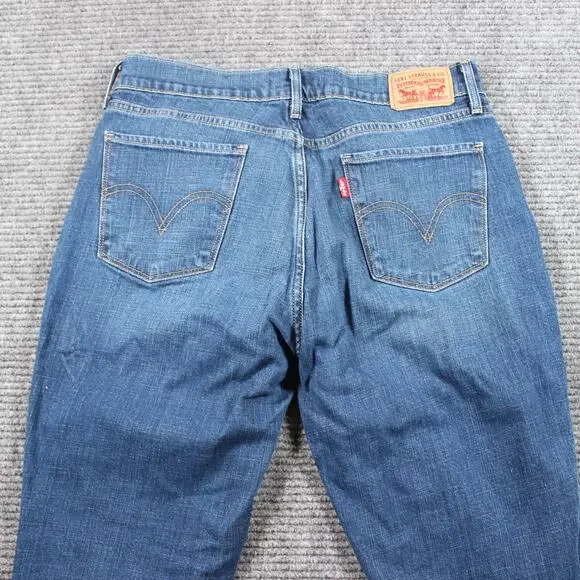 Levi’s 515 Bootcut Jeans Women’s 8S W29 L30 Medium Wash Stretch Denim - Picture 8 of 10